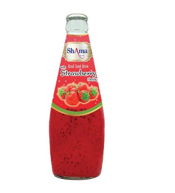 Shama Basil Seed Drink Strawberry