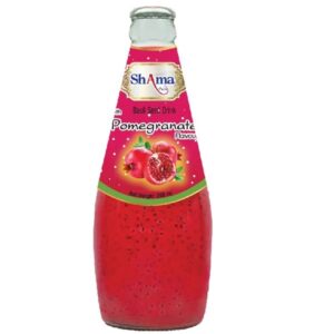 Shama Basil Seed Drink Pomegranate