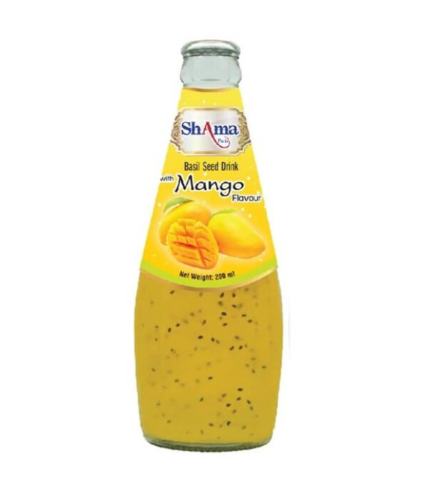 Shama Basil Seed Drink Mango