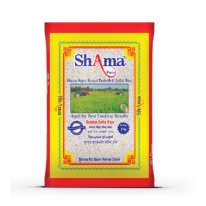 Shama Super Kernal Parboiled Sella Rice 2kg