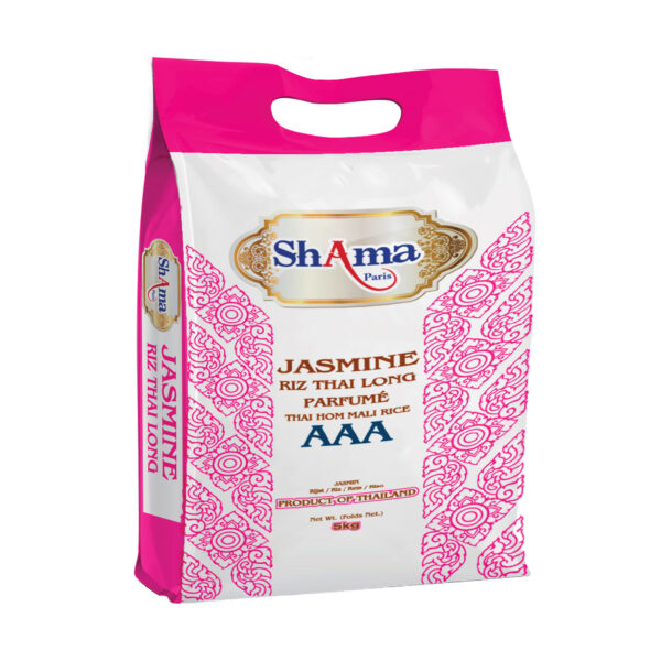 Shama Thai Long Grain Jasmin Rice AAA 5kg